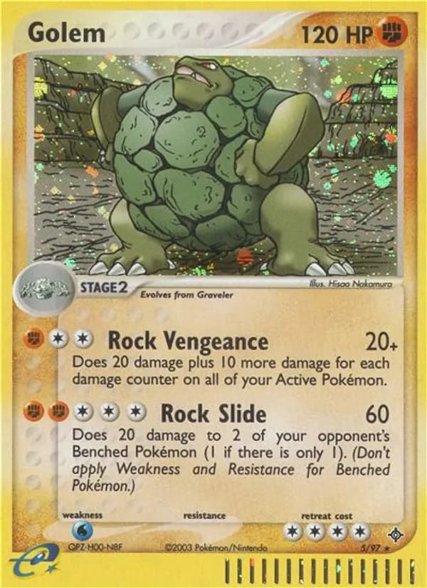 Golem — Dragon, Rare