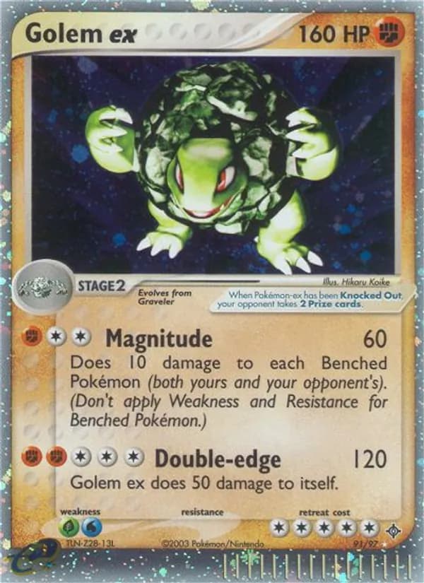 Golem ex — Dragon, Rare