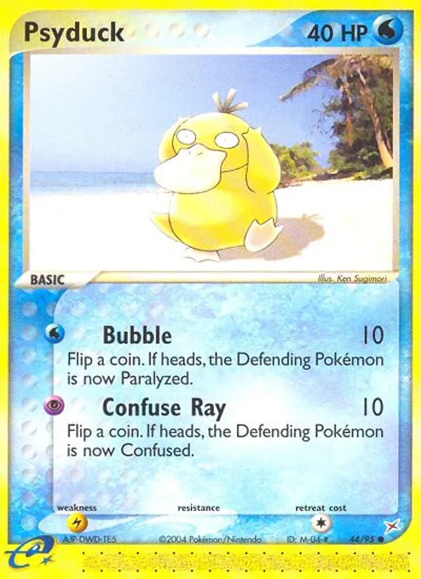Psyduck — Team Magma vs Team Aqua, Common