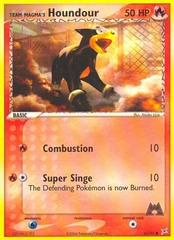 Team Magma's Houndour — Team Magma vs Team Aqua, Common