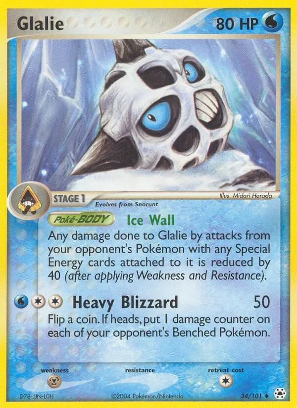 Glalie — Hidden Legends, Uncommon