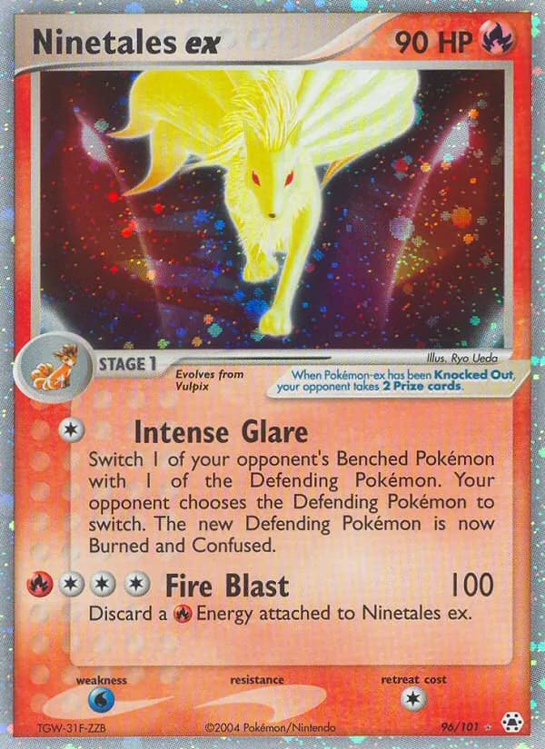 Ninetales ex — Hidden Legends, Rare