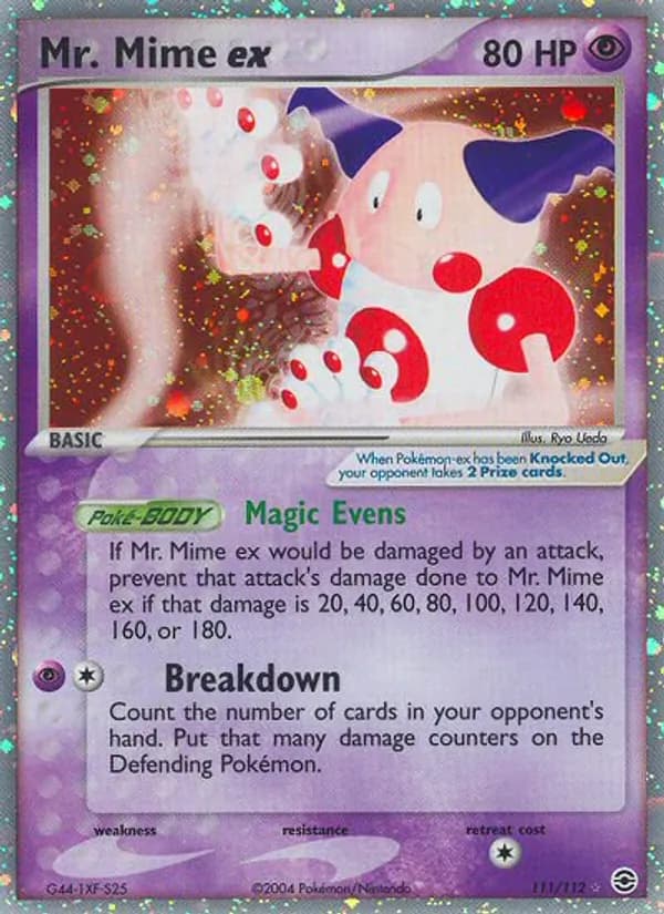 Mr. Mime ex — FireRed & LeafGreen, Rare