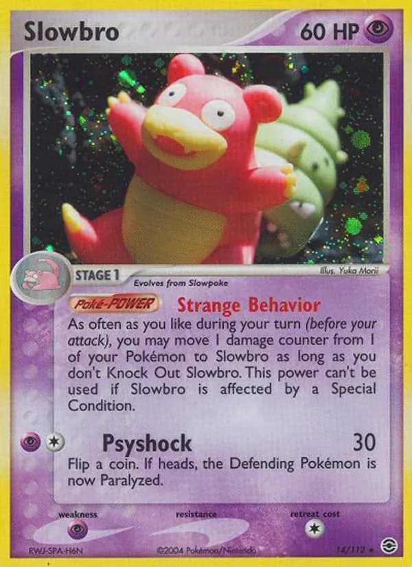 Slowbro — FireRed & LeafGreen, Rare