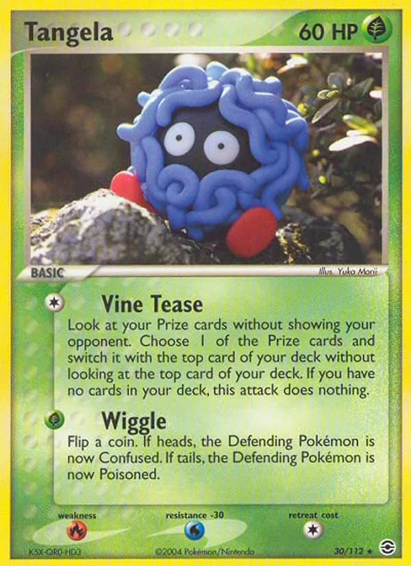 Tangela — FireRed & LeafGreen, Rare