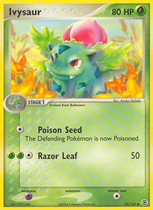 Ivysaur — FireRed & LeafGreen, Uncommon