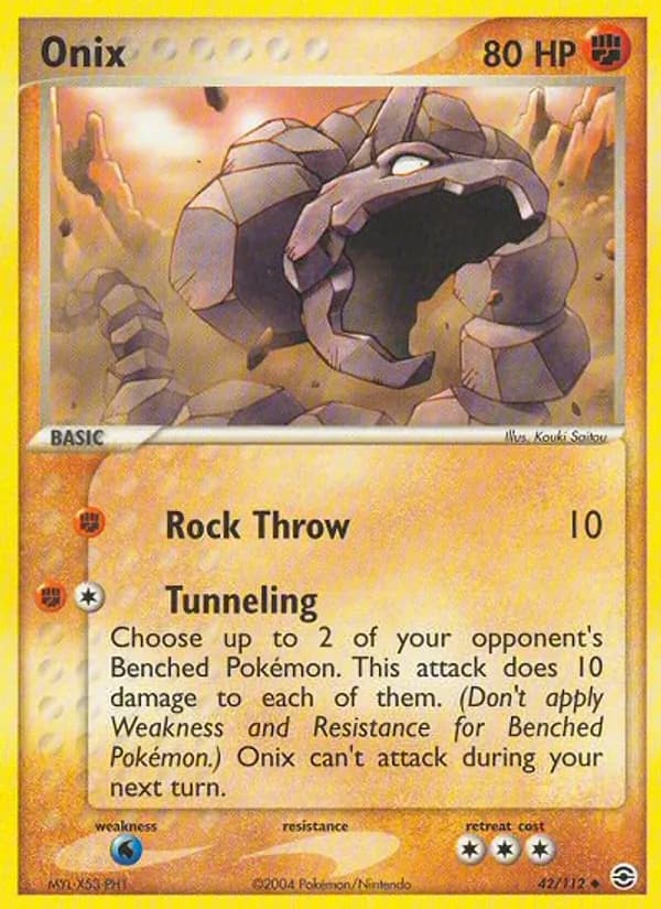 Onix — FireRed & LeafGreen, Uncommon