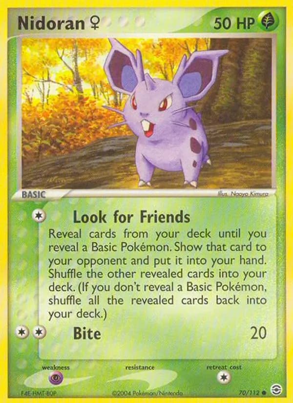 Nidoran♀ — FireRed & LeafGreen, Common
