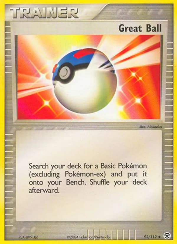 Great Ball — FireRed & LeafGreen, Uncommon