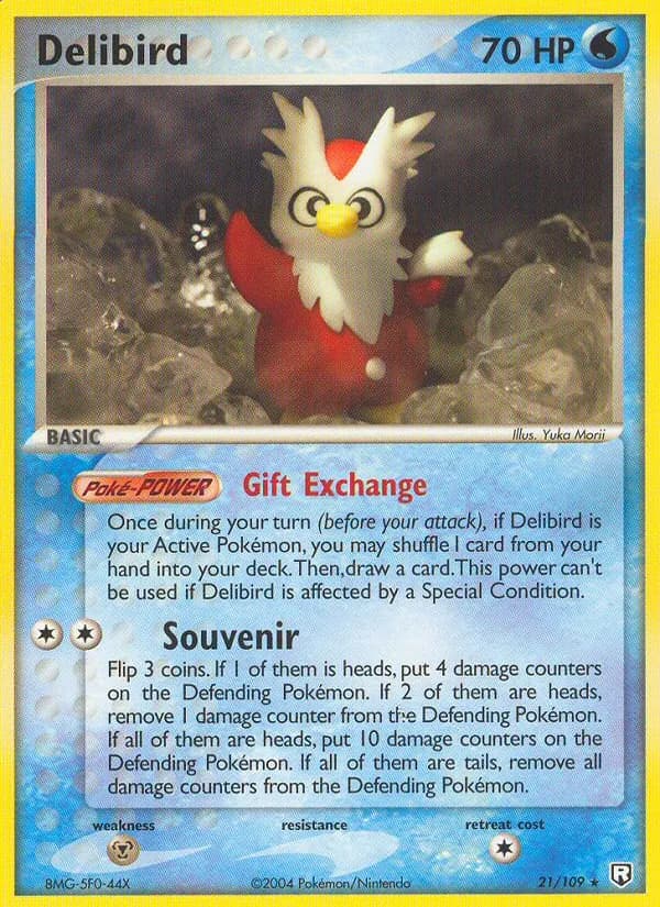 Delibird — Team Rocket Returns, Rare