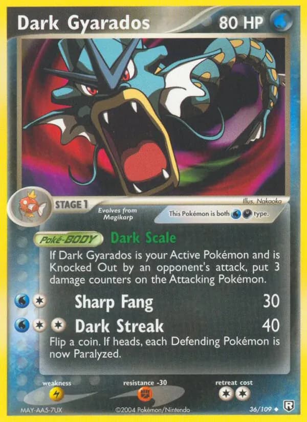 Dark Gyarados — Team Rocket Returns, Uncommon