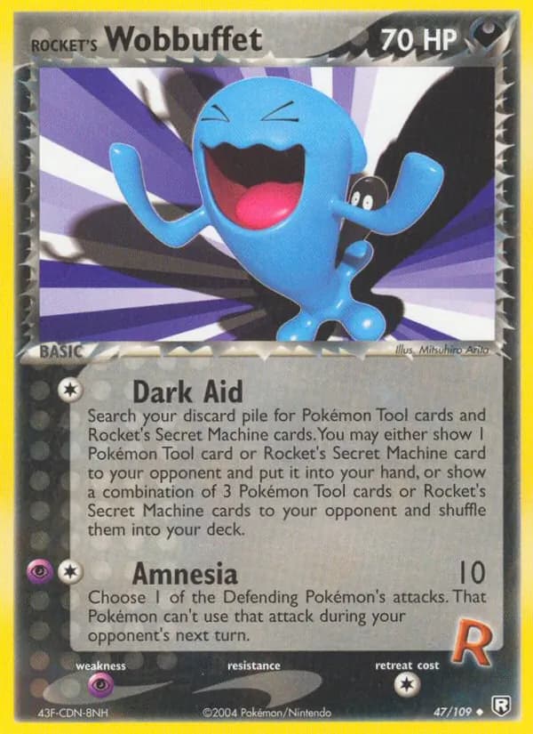 Rocket's Wobbuffet — Team Rocket Returns, Uncommon