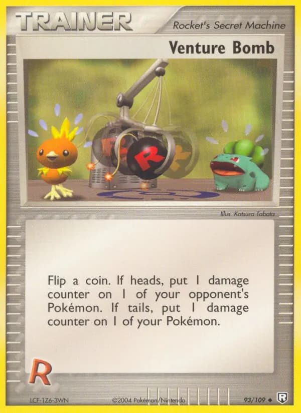 Venture Bomb — Team Rocket Returns, Uncommon