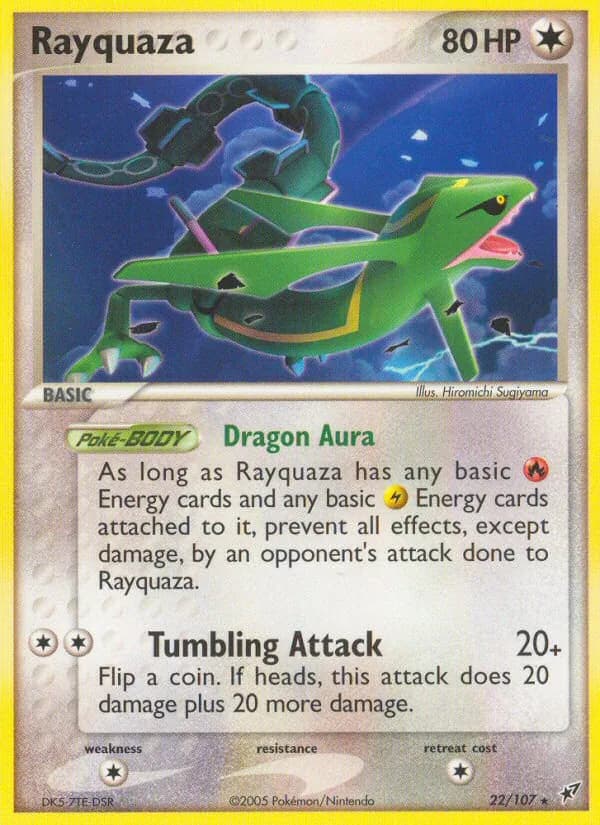 Rayquaza — Deoxys, Rare