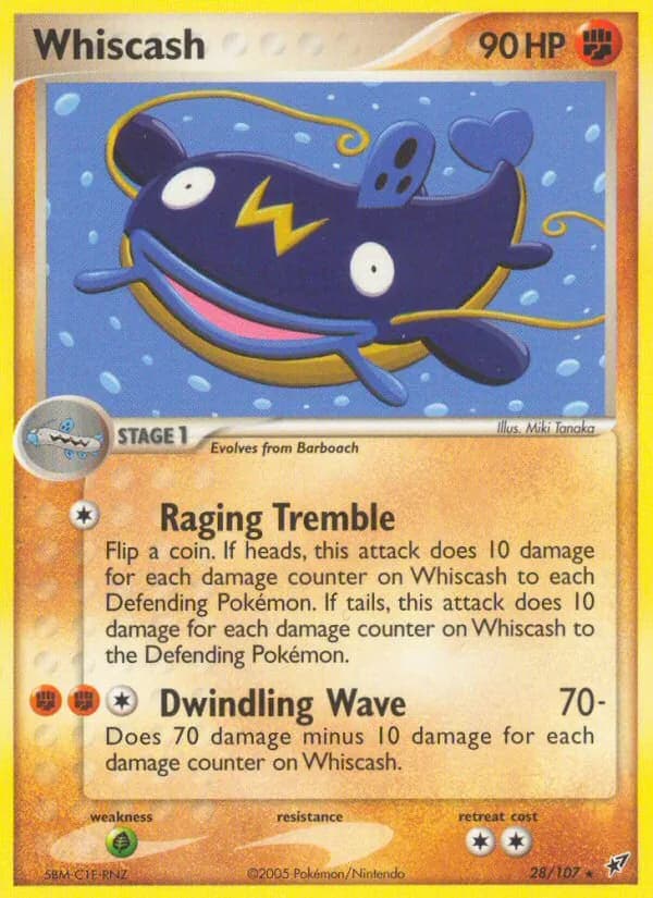 Whiscash — Deoxys, Rare