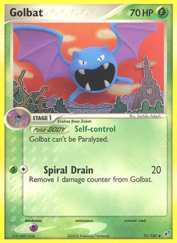 Golbat — Deoxys, Uncommon