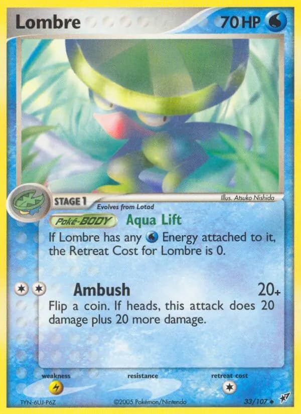 Lombre — Deoxys, Uncommon