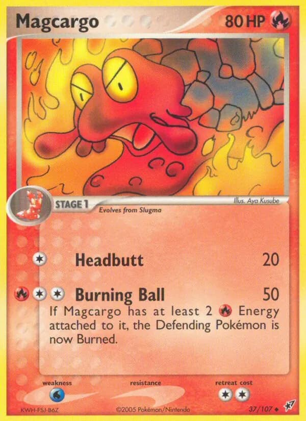 Magcargo — Deoxys, Uncommon