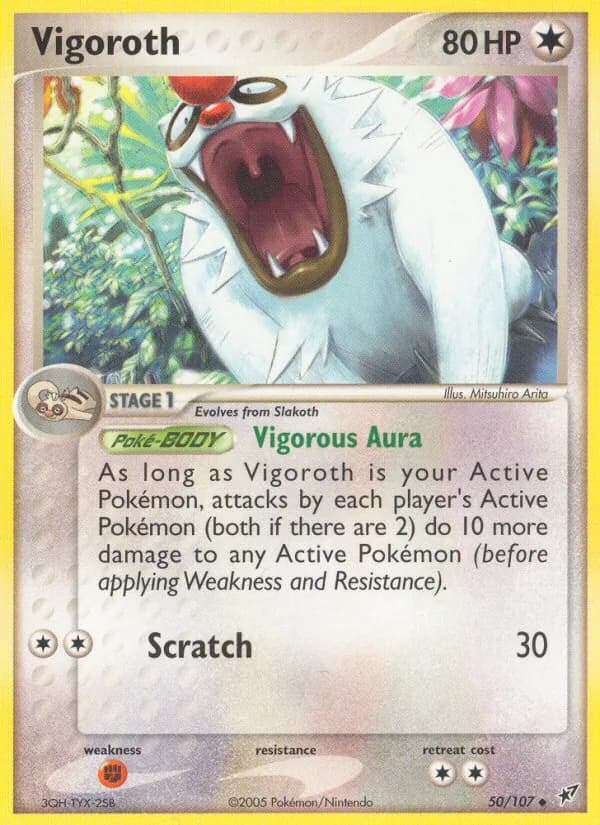 Vigoroth — Deoxys, Uncommon
