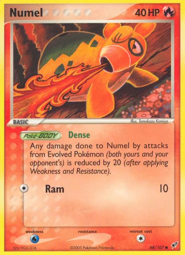 Numel — Deoxys, Common