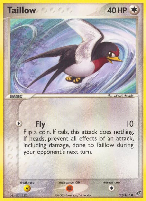 Taillow — Deoxys, Common