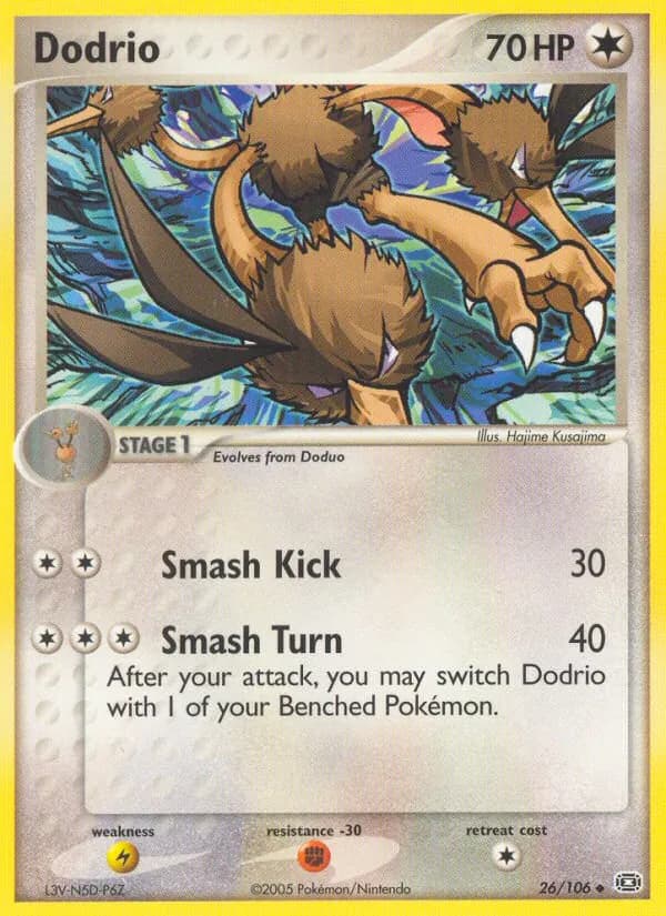 Dodrio — Emerald, Uncommon
