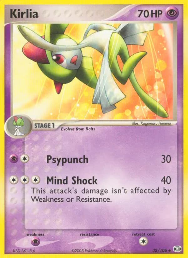 Kirlia — Emerald, Uncommon