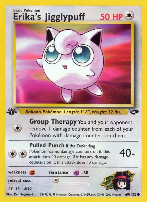 Erika's Jigglypuff — Gym Challenge, Common