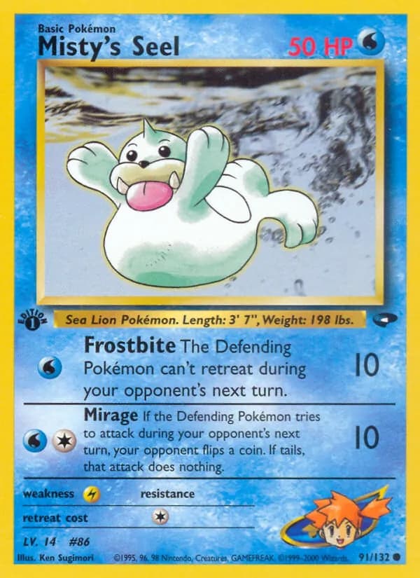 Misty's Seel — Gym Challenge, Common