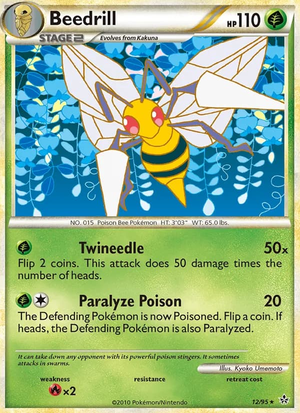 Beedrill — Unleashed, Rare