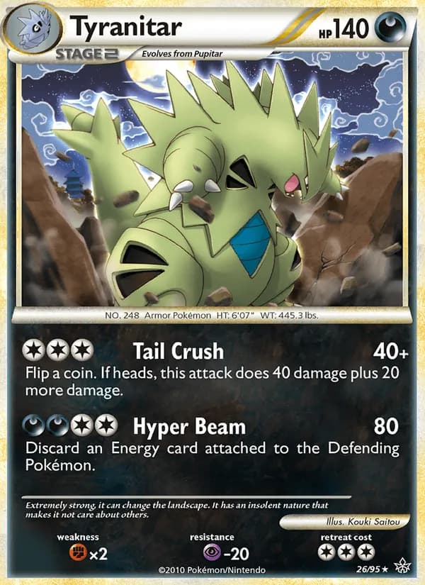 Tyranitar — Unleashed, Rare