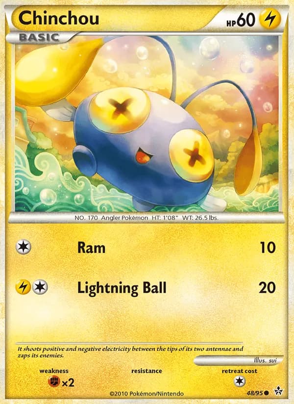 Chinchou — Unleashed, Common
