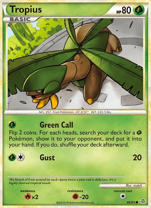 Tropius — Unleashed, Common