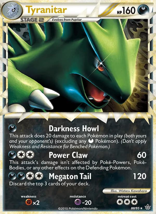 Tyranitar — Unleashed, Rare PRIME