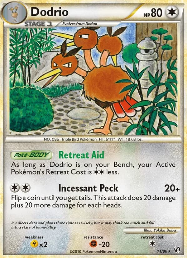 Dodrio — Undaunted, Rare