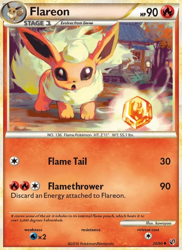 Flareon — Undaunted, Uncommon