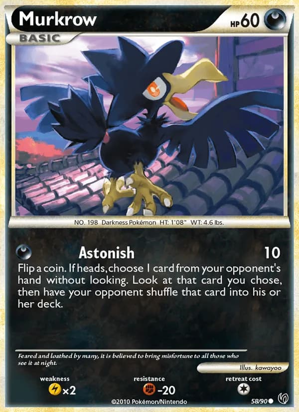 Murkrow — Undaunted, Common