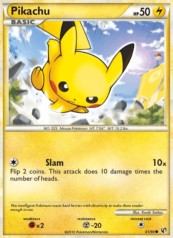 Pikachu — Undaunted, Common