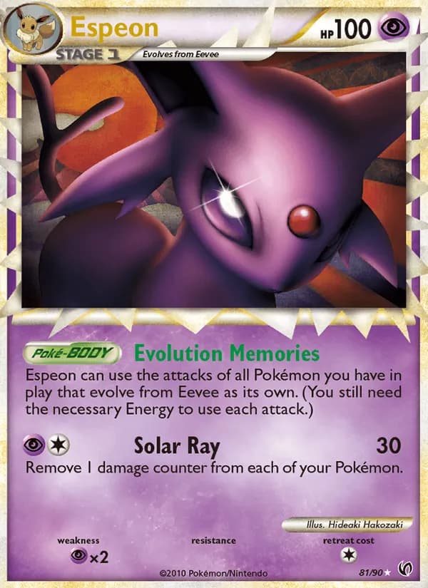 Espeon — Undaunted, Rare PRIME