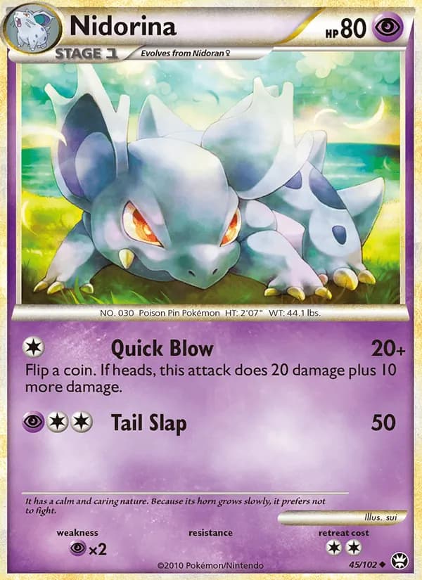 Nidorina — Triumphant, Uncommon