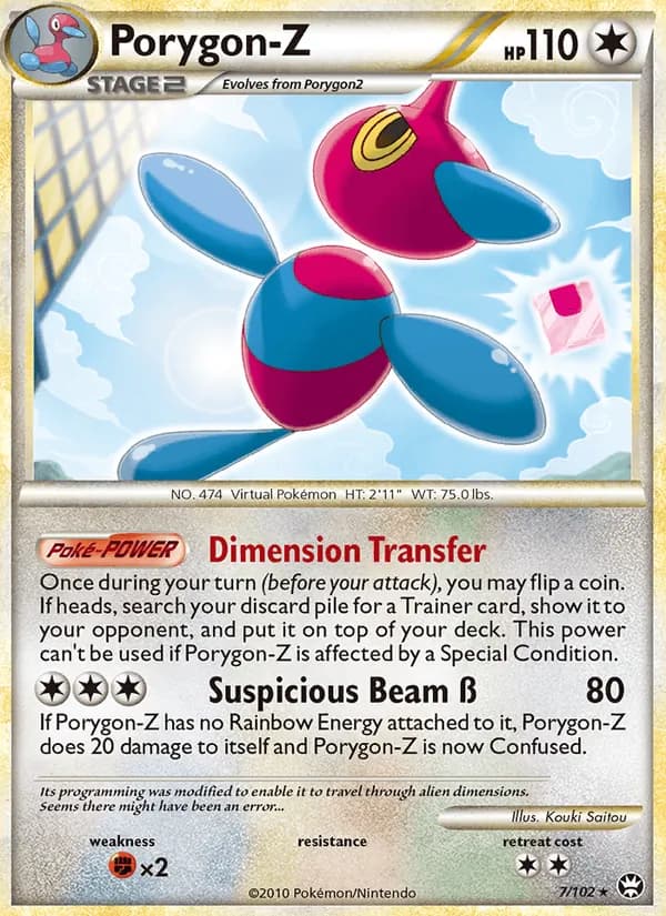 Porygon-Z — Triumphant, Rare Holo