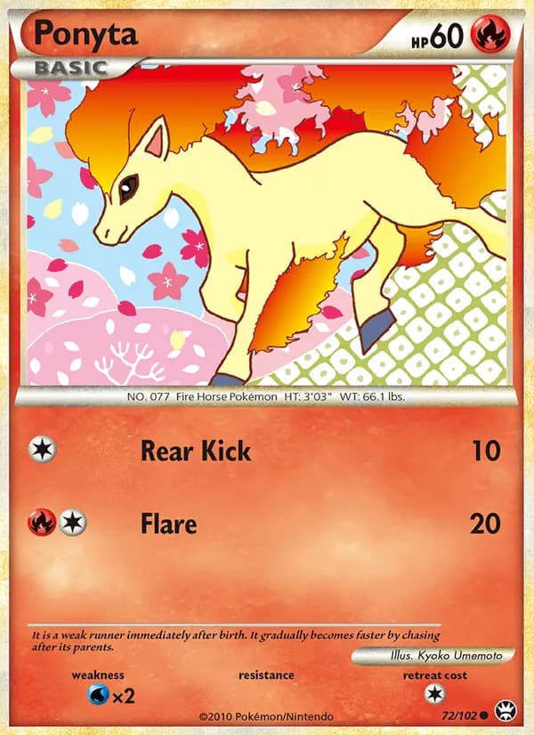 Ponyta — Triumphant, Common