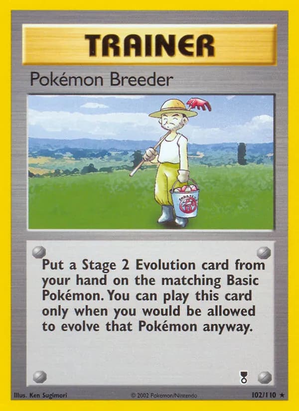 Pokémon Breeder — Legendary Collection, Rare