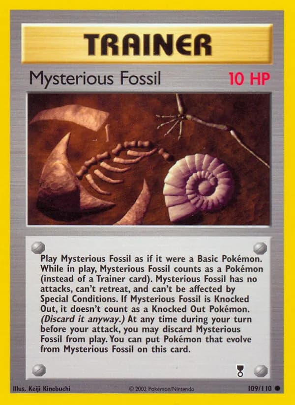 Mysterious Fossil — Legendary Collection, Common