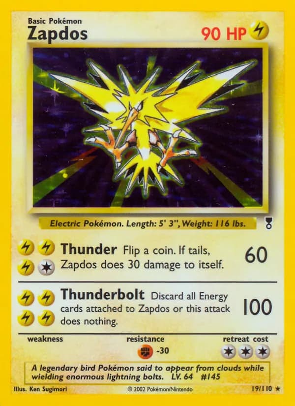 Zapdos — Legendary Collection, Rare