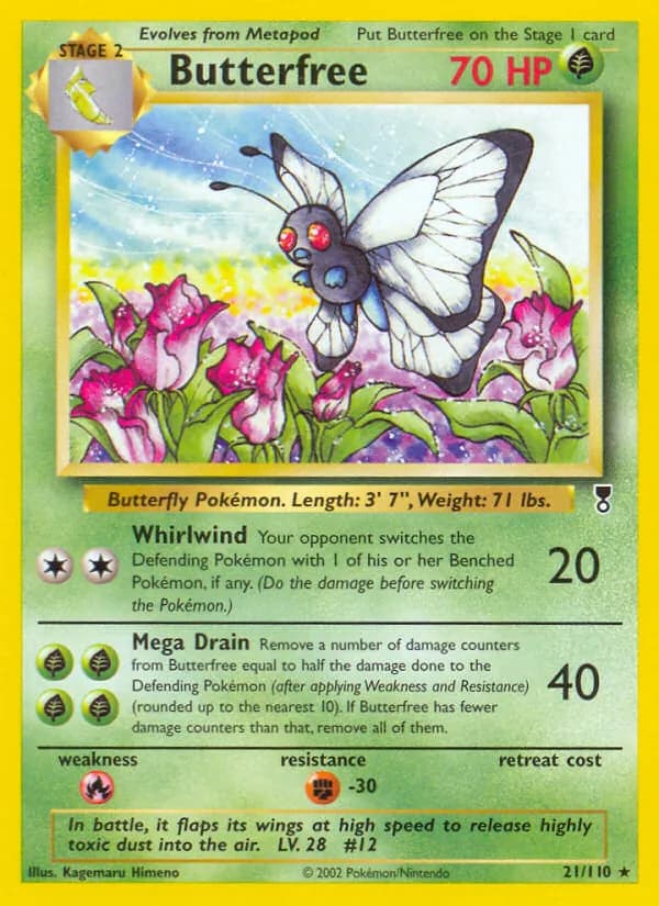 Butterfree — Legendary Collection, Rare