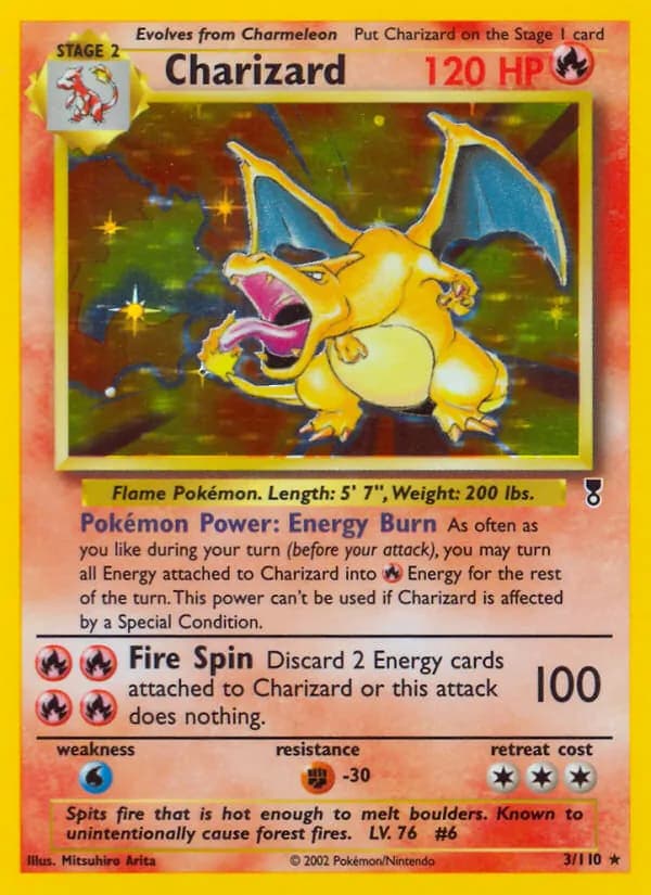 Charizard — Legendary Collection, Rare