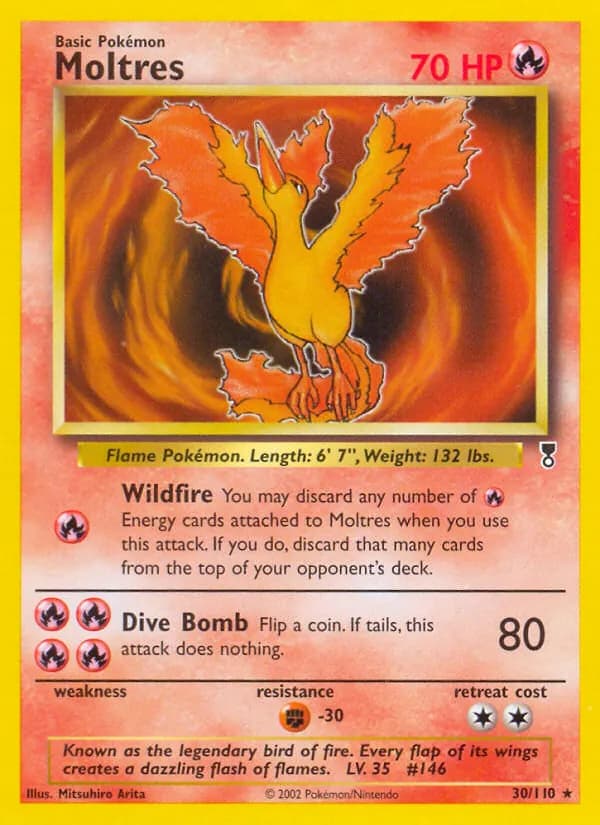 Moltres — Legendary Collection, Rare