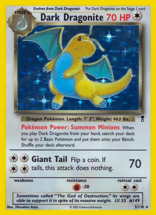Dark Dragonite — Legendary Collection, Rare