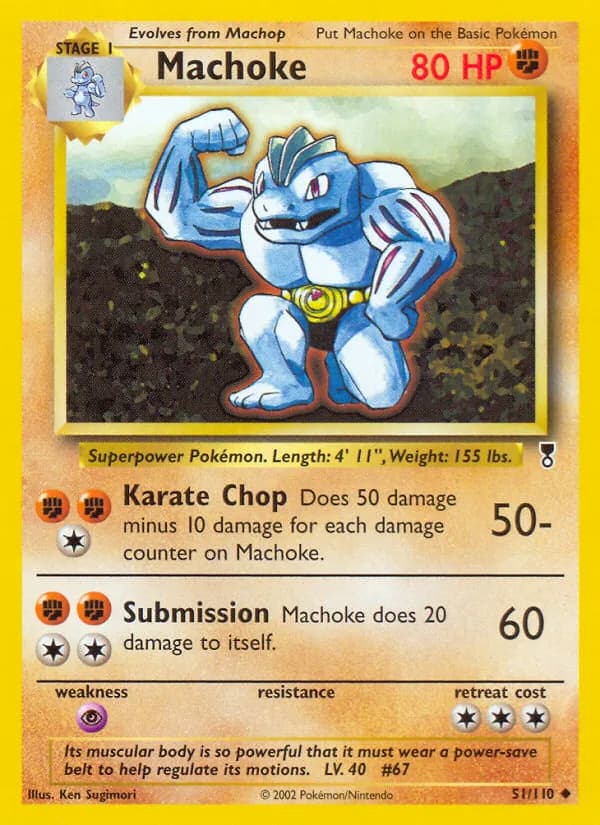 Machoke — Legendary Collection, Uncommon